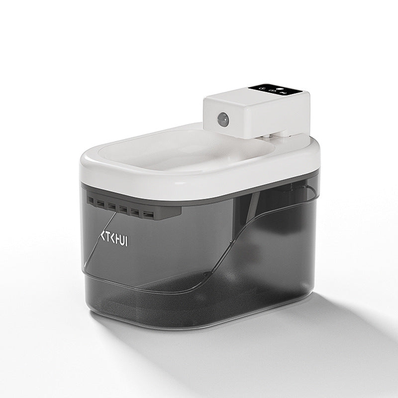 Automatic Pet Water Dispenser with Intelligent Sensor, Filter and Quiet Wireless Operation