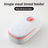 Timed Automatic Pet Feeder with Dry and Wet Food Compartments for Dogs and Cats