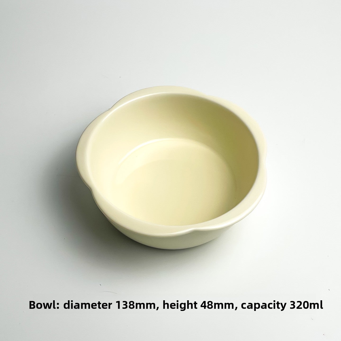 Slanted Ceramic Cat Bowl with Flower Design and Optional Stand for Neck Comfort