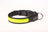 Reflective LED dog collars in red, blue, green and pink