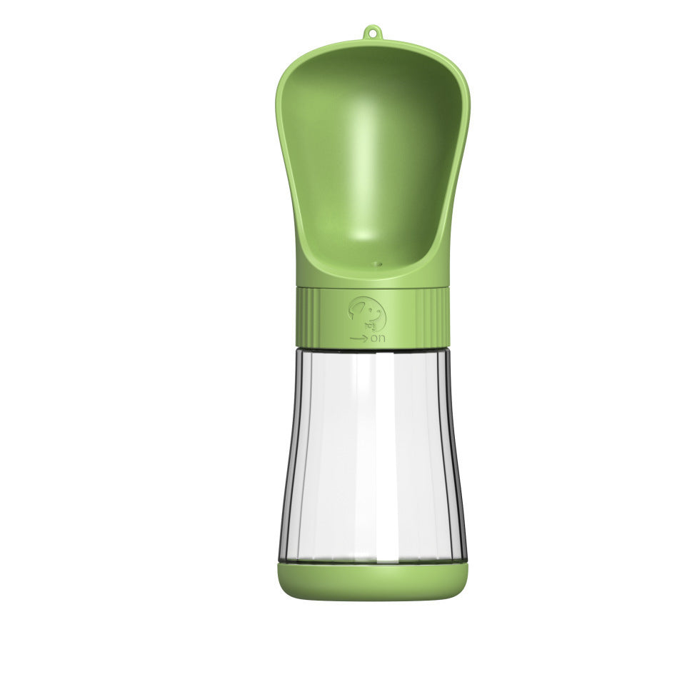 Portable Pet Water Bottle with Drinking Bowl, Leakproof Travel Dispenser for Dogs and Cats
