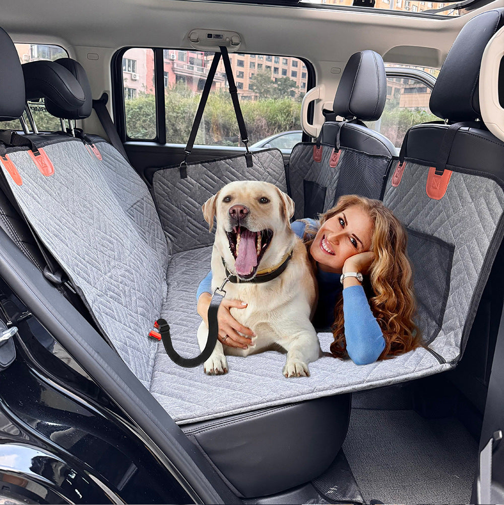 Thick waterproof dog car seat cover, photo 1 of 12