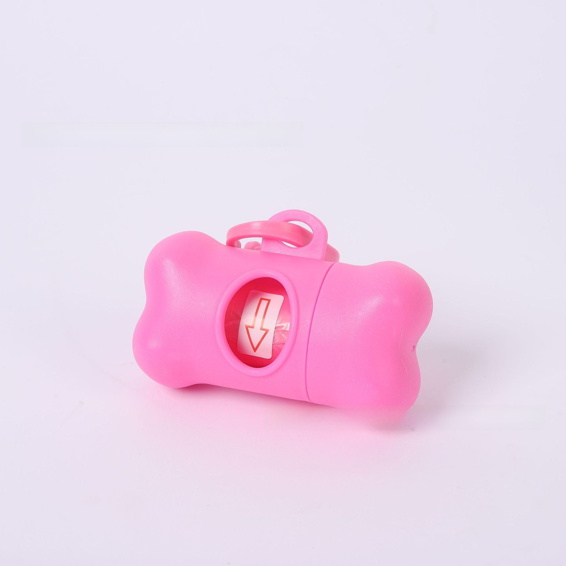 Bone Shaped Poop Bag Dispenser with Frosted Finish