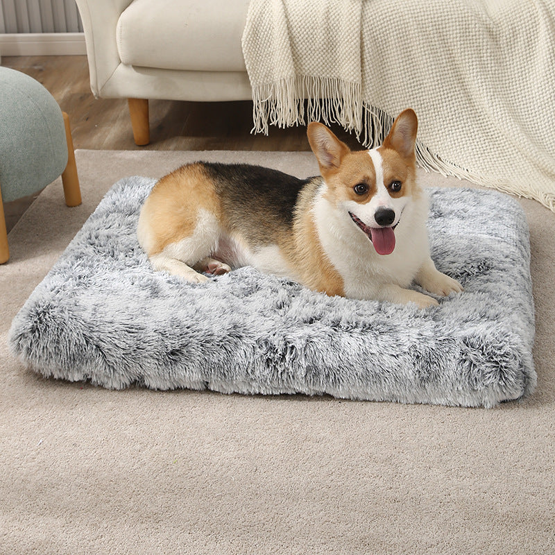 Memory foam dog bed with waterproof liner, main product photo