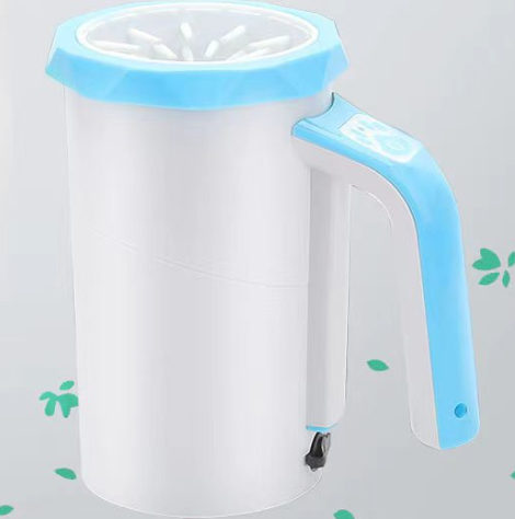 Automatic Dog Paw Washing Cup, Compact ABS Hands-Free Cleaner