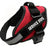 Reflective Oxford dog harness with hook and loop patch areas, 6 sizes available