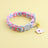 Multicolour lace flower collar with bell for cats and small dogs