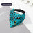 Printed dog bandana scarf, available in 6 colours, sizes Small to Large, image 18