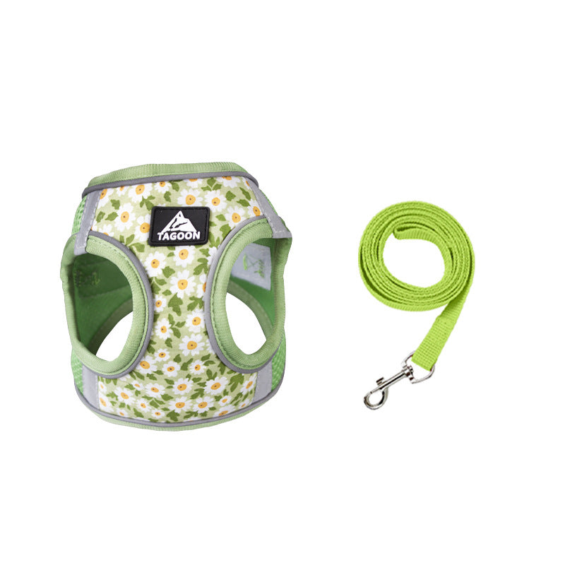 Breathable mesh dog harness and lead set, product image 39