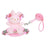 Reflective harness and lead set for dogs and cats, available from Pet Royale UK
