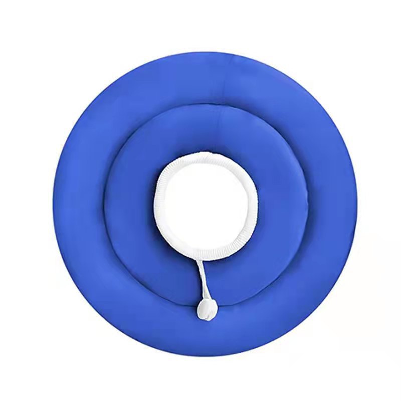 Lightweight waterproof pet recovery cones in many colours