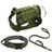 Tactical nylon dog harness for medium and large dogs, ideal for everyday use