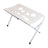 Pink dog washing station folded flat for easy storage