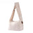Quilted pet carrier shoulder bag in Khaki, size Large Up to 7kg, Cats and Dogs