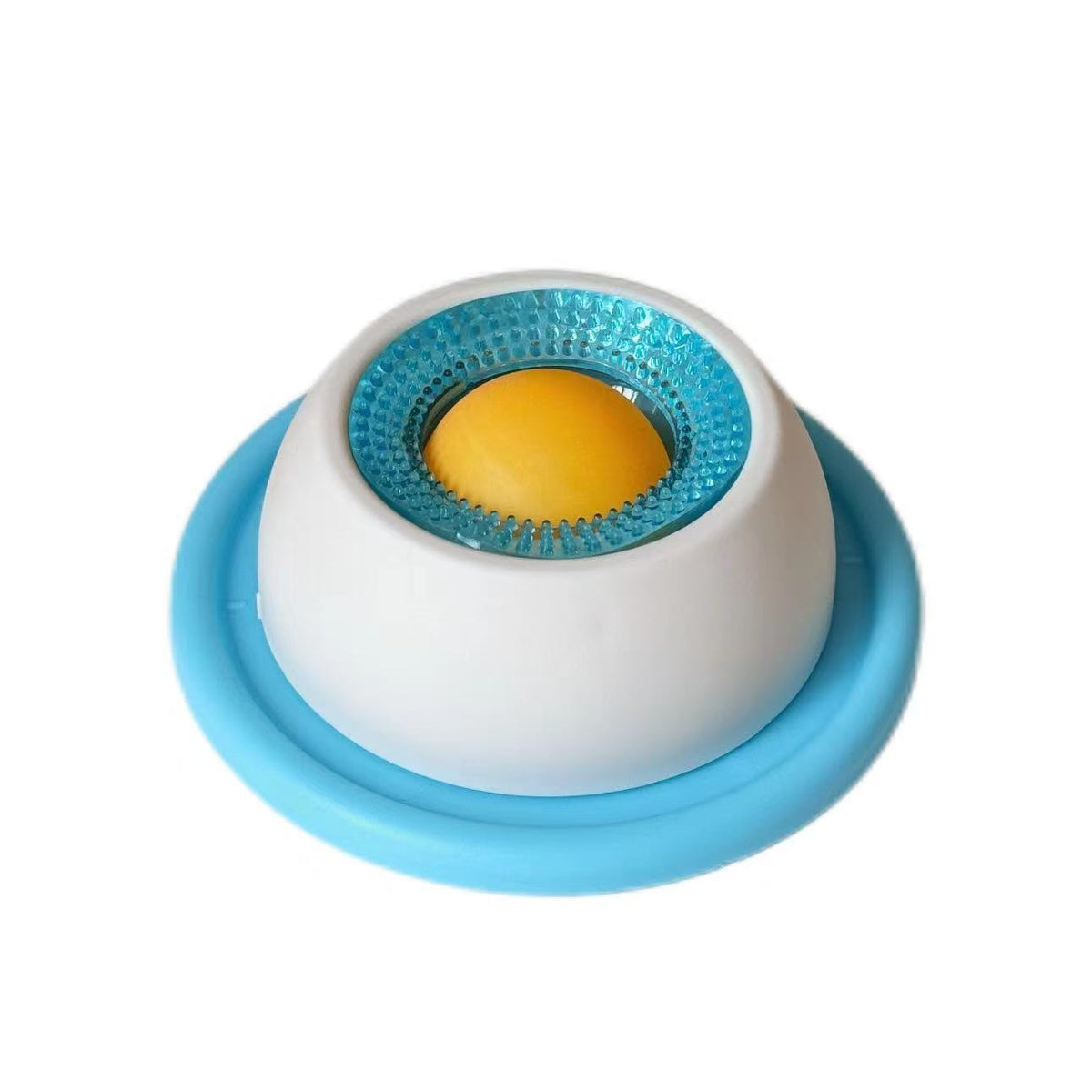Cat and dog lick feeder toy with central groove from Pet Royale, photo 7 of 7