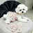 Cherry blossom slip dress for small dogs, in Pink Cherry Blossom, image 3