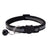 Reflective breakaway cat collar with bell in lake blue, view 17