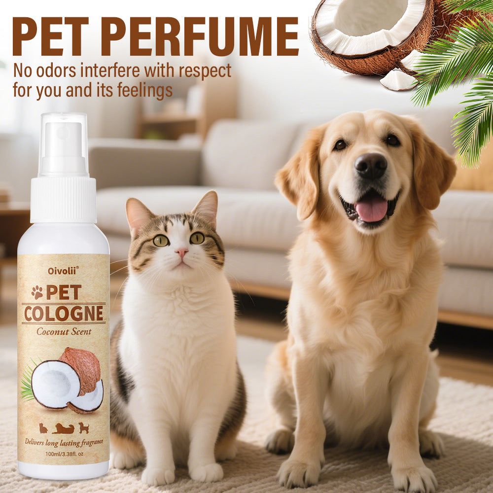 Long-Lasting Dog Perfume Spray 100ml in Four Scents