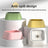 Floating Pet Water Bowl with Anti-Tip Base for Cats and Dogs, Detachable and Easy to Clean