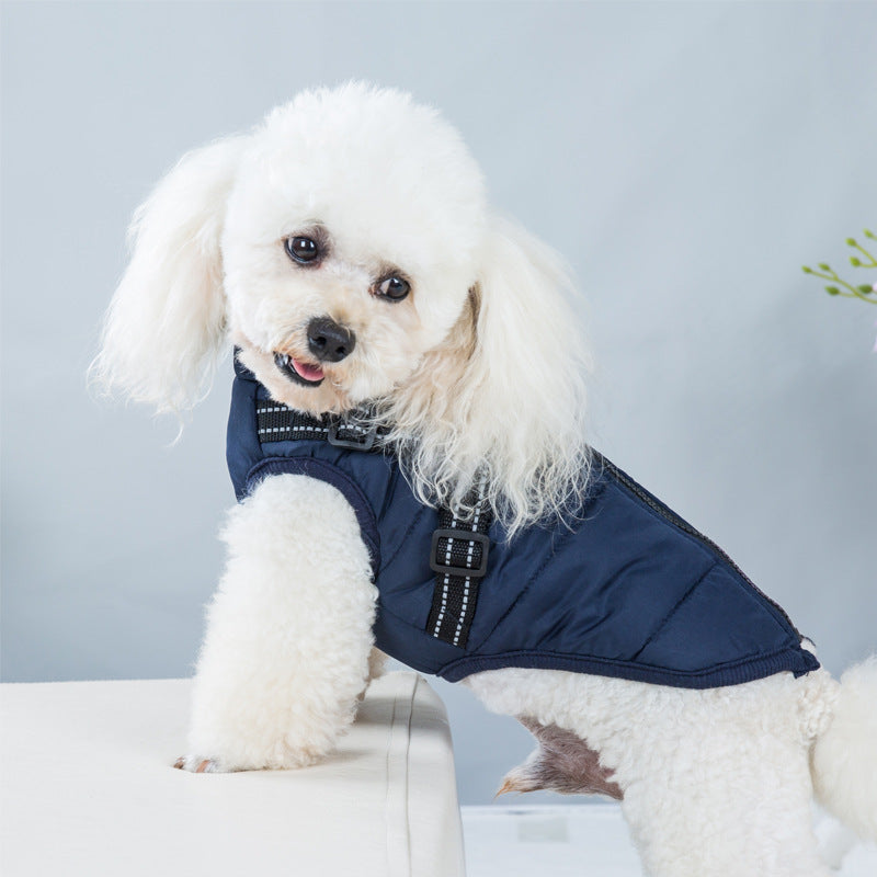 Waterproof padded dog winter vest, available in 7 colours, sizes Small to 2XL, image 16