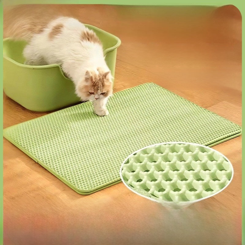 Double-layer EVA cat litter trapper mat, main product photo