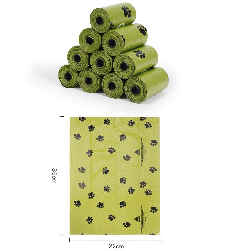 Scented Biodegradable Dog Poop Bags with Dispenser, Bulk Rolls