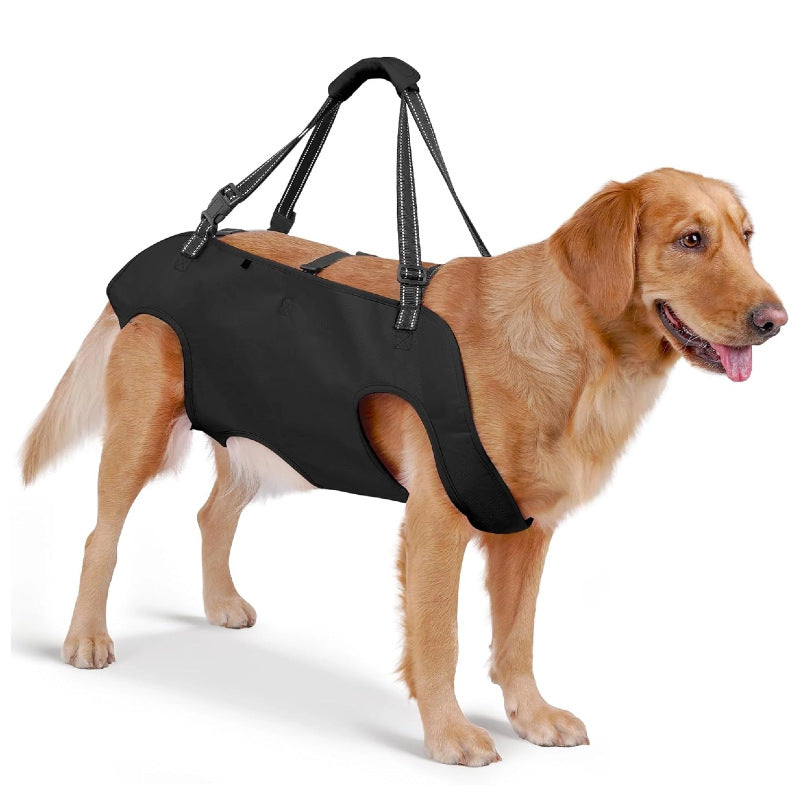 Reflective dog harness with lift handle for older dogs, view 8
