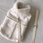 Soft brown suede effect dog vest with harness style fit