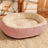 Oval Nest Dog Bed for All Seasons, Soft Pet Sleeping Pad
