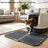 Foldable Non-Slip Silicone Cat Litter Mat, Easy to Clean