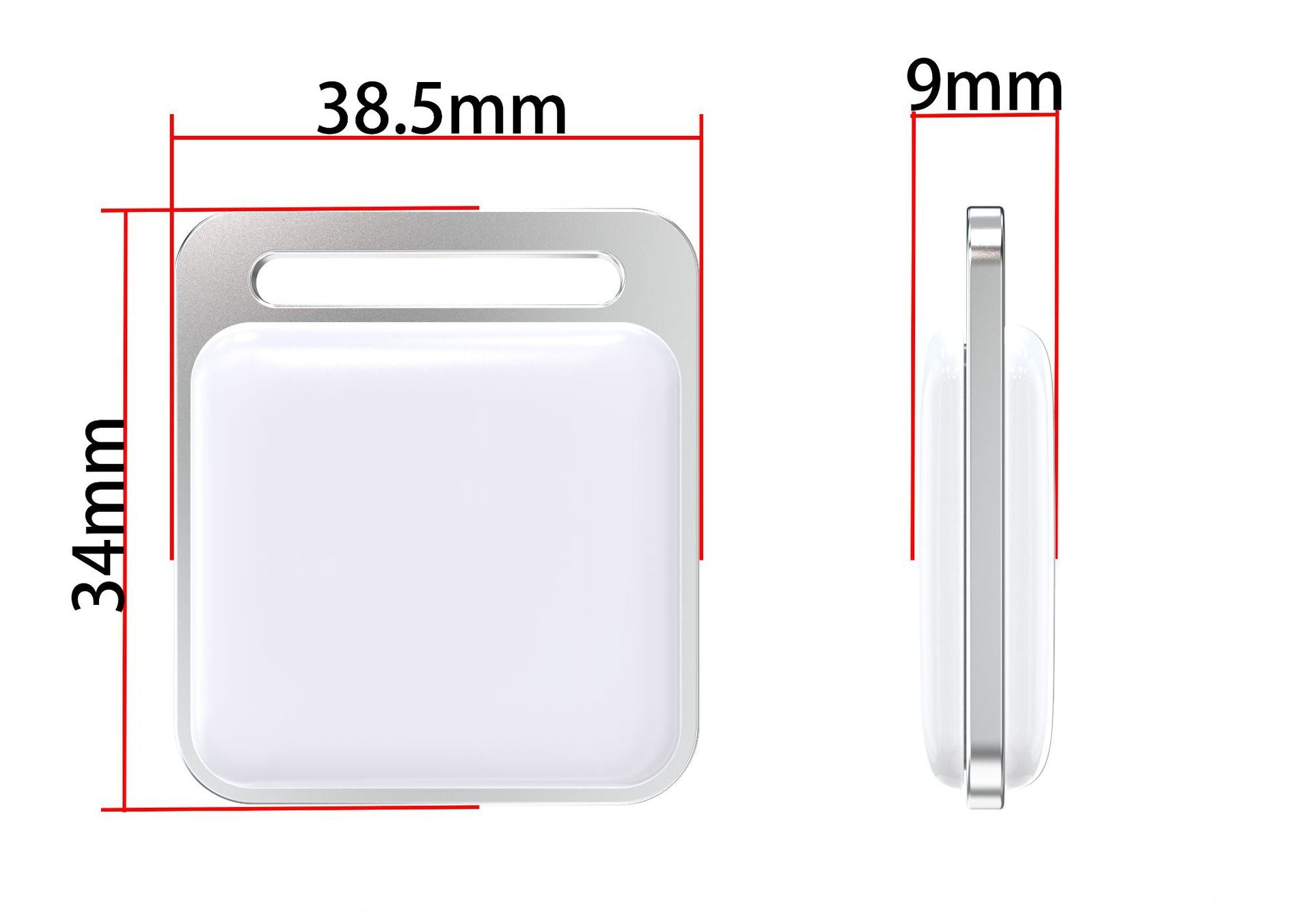 Lightweight Bluetooth pet tracker tag for dog and cat collars, view 16