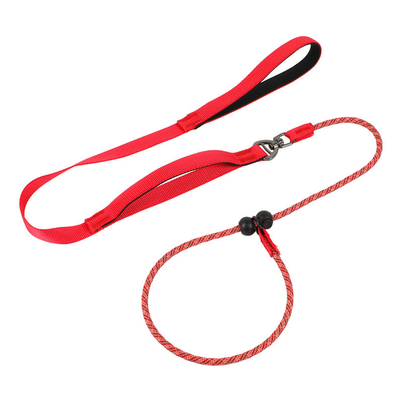 Reflective polyester rope dog slip lead and collar, product image 10