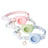 Striped elastic kitten collar with AirTag holder, tag not included, product image 5