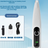 Rechargeable Pet Hair and Paw Trimmer with Dual LCD Display