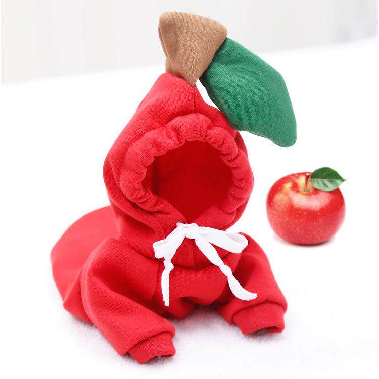 Fleece fruit hoodie for dogs and cats, available in 5 styles, image 10