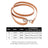 PU leather dog lead, ideal for everyday use