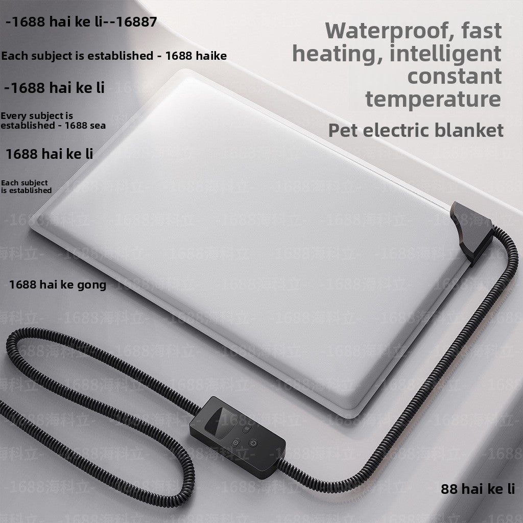 Electric pet heating pad with temperature control, photo 16