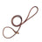 Slim round dog training lead in 4 colour options