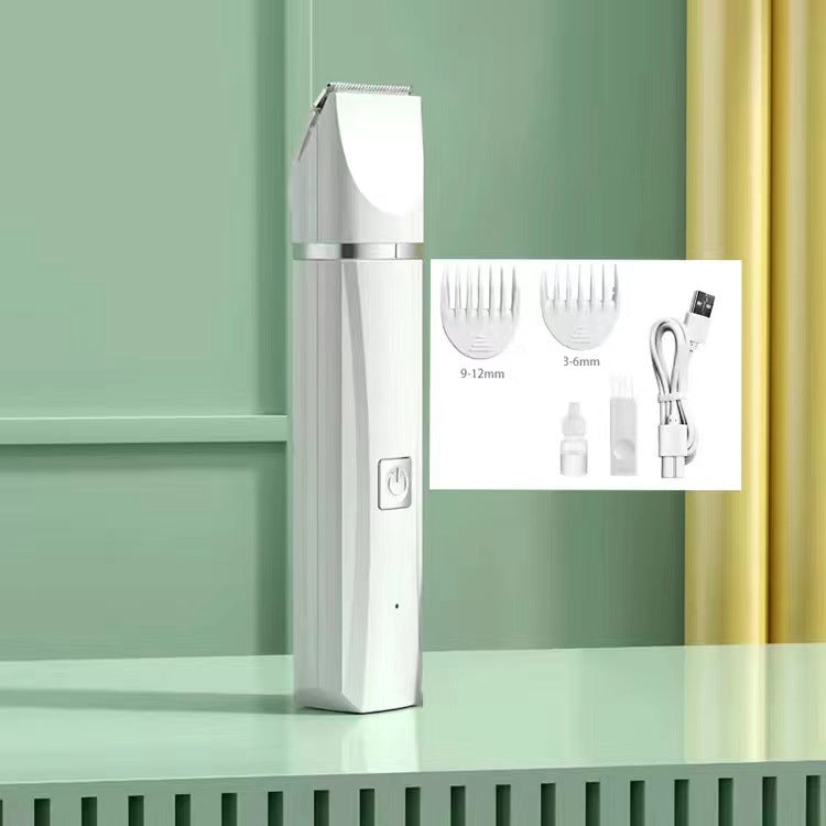 4-in-1 Rechargeable Pet Clipper and Paw Trimmer with Charging Base