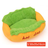 Hot dog shaped pet bed for cats and small dogs, view 6