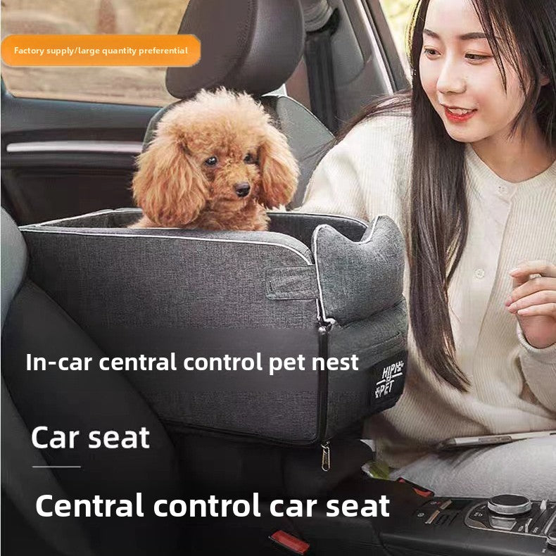 Dog car seat for small dogs and puppies, main product photo