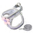 Pink floral mesh vest harness for cats and small dogs, view 15