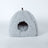 Enclosed triangle cat nest bed with cosy entrance opening, photo 16