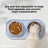 Anti-Spill Pet Food Bowl with Stainless Steel Insert