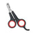 Stainless Steel Pet Nail Scissors with Curved Blade for Dogs and Cats