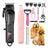Cordless Electric Pet Clipper with Titanium Alloy Blades