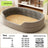 Plush pet bed with raised rim for dogs and cats, photo 6 of 18