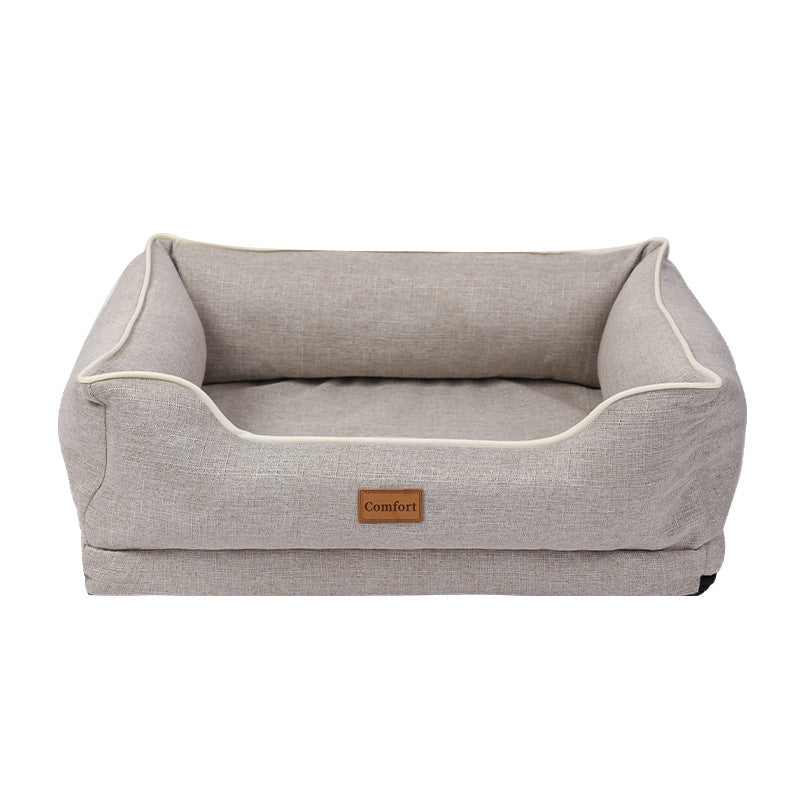 Warm pet bed with removable washable cover, photo 9 of 17