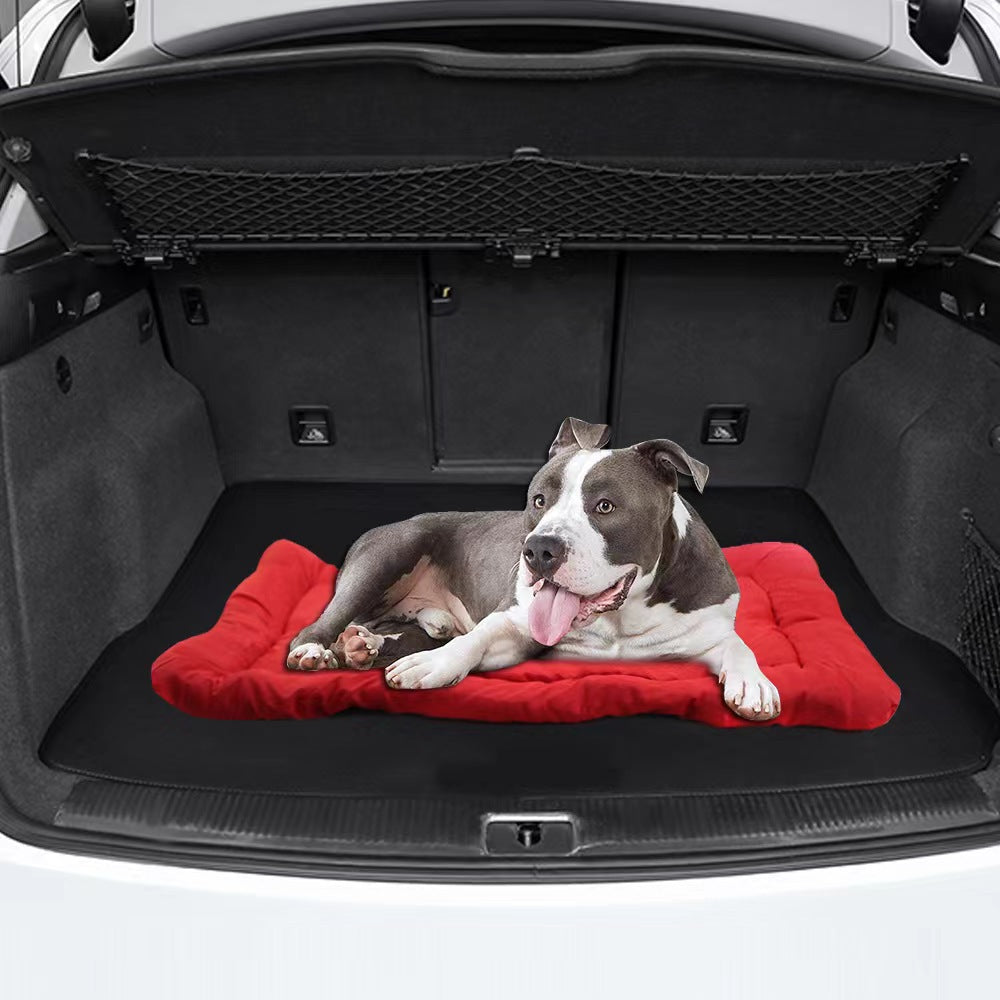 Foldable waterproof dog cushion and travel mat outdoors, photo 4