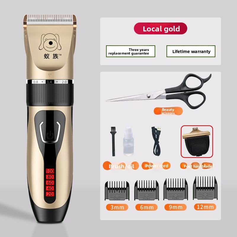 Quiet rechargeable pet hair clipper, photo 13 of 17